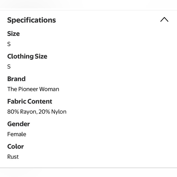 The Pioneer Woman Floral Ruffle Sleeve Top. NWT! Size Small - Picture 8 of 8